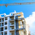 build-to-rent apartment under construction