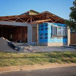 Australian home under construction