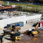 Construction site in Australia