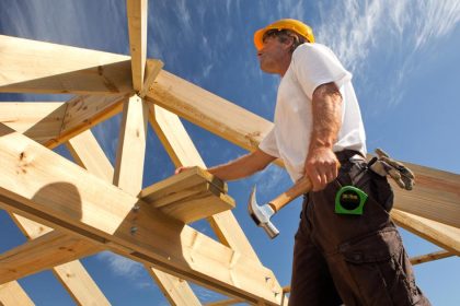 Tradie building a home