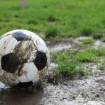 waterlogged pitch