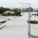 home in Australia caught in flood