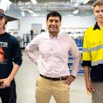 Apprentices receiving cash back for their tools