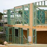 Home under construction in suburban Australia