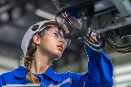 Female engineer