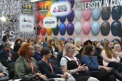 women at the london build expo