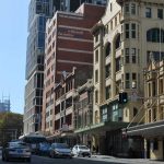 buildings along Sydney street