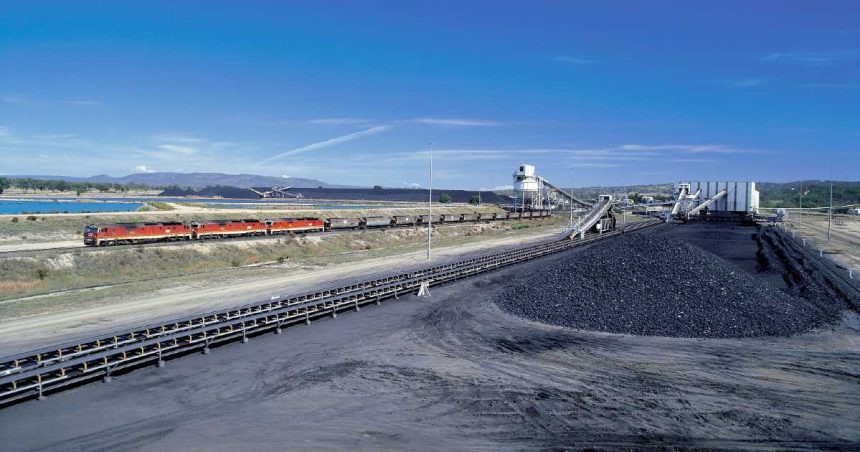 a coal mine in the hunter valley.