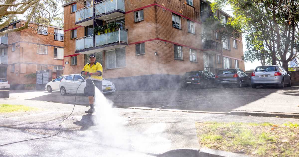 dialysis machine water used to clean sydney street