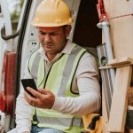 construction worker struggling to pay his tax